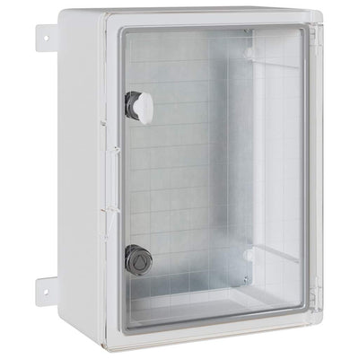 Vidaxxl Steuerkasten grau 30 x 16,5 x 40 cm ABS-Kunststoff