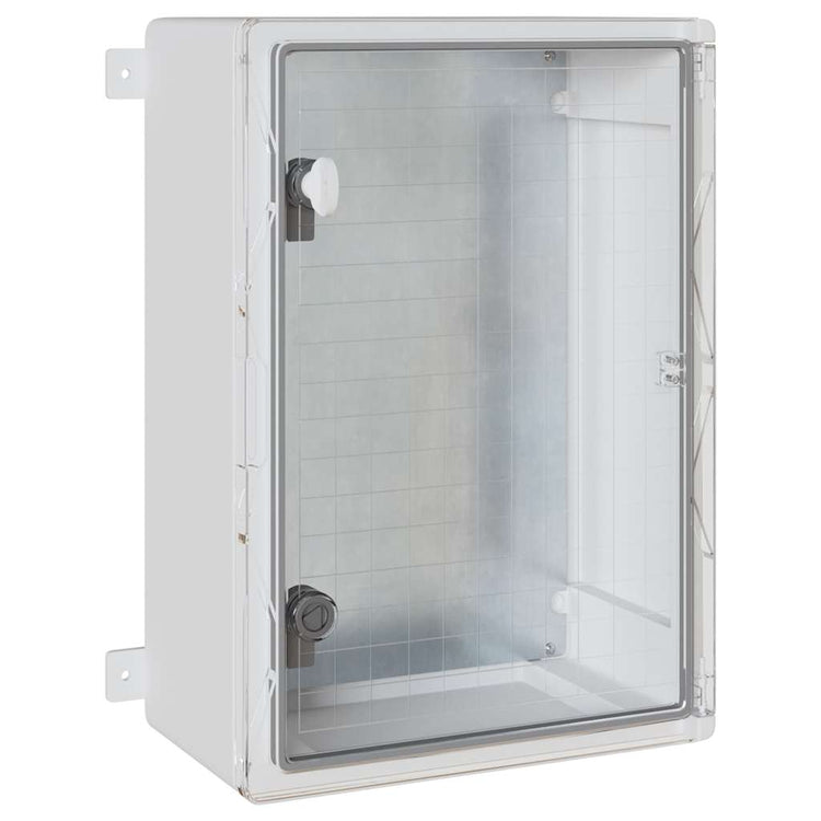 Vidaxxl Steuerkasten grau 35 x 19,5 x 50 cm ABS-Kunststoff