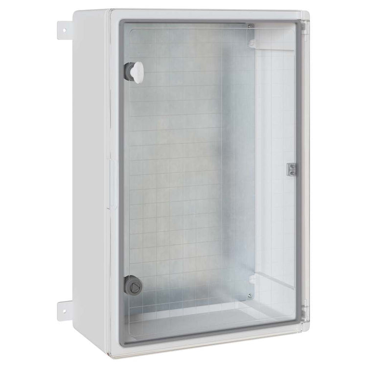 Vidaxxl Steuerkasten grau 40 x 20 x 60 cm ABS-Kunststoff