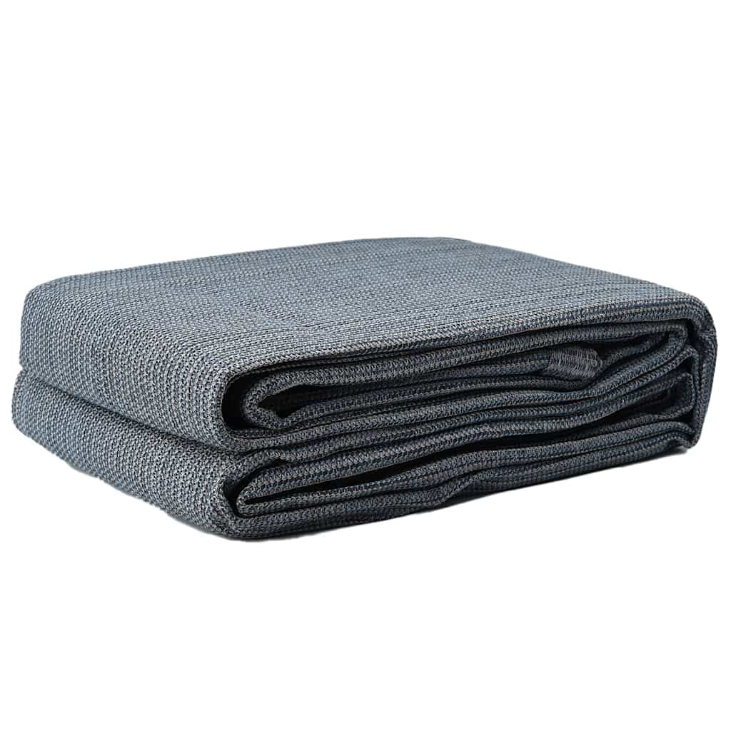 Vidaxl Zeltteppich blau und grau 200 x 250 cm Polyethylen