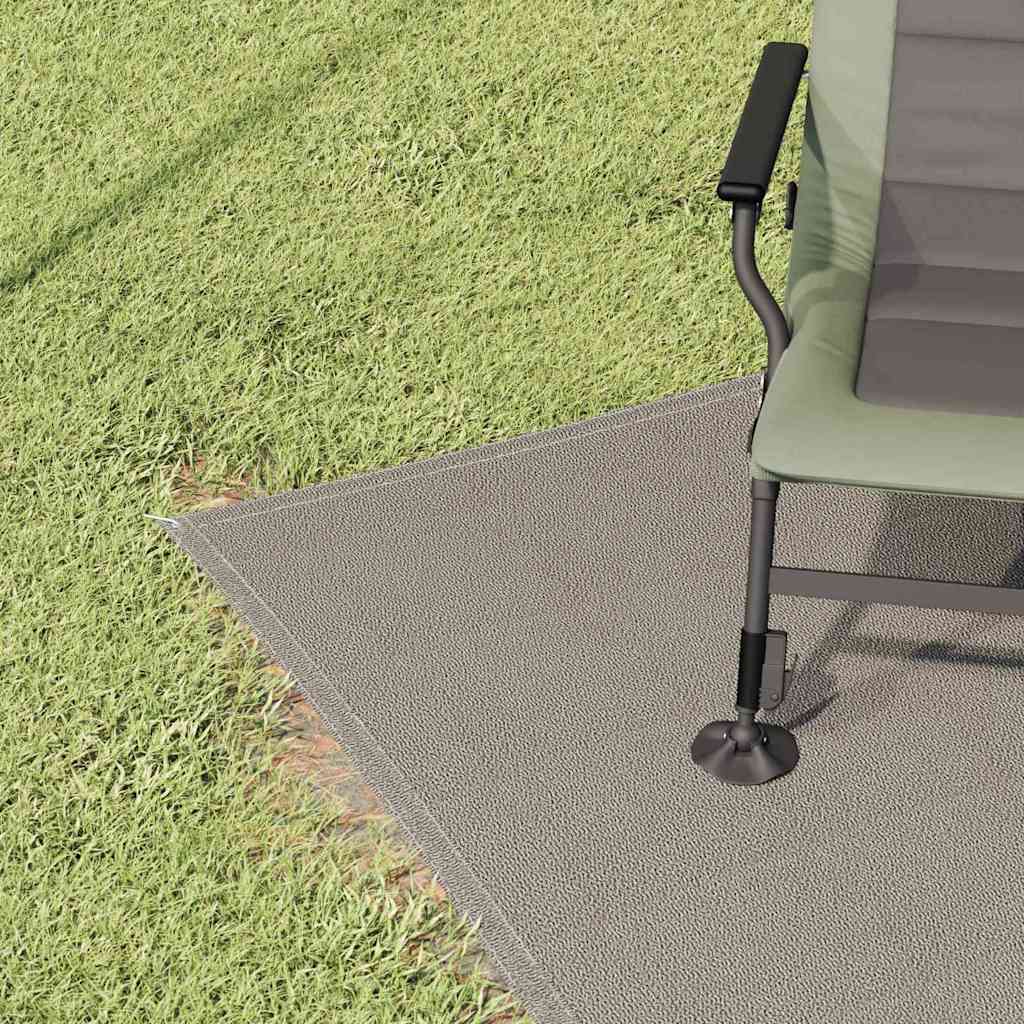 Vidaxl Zeltteppich hellgrau 200 x 250 cm Polyethylen