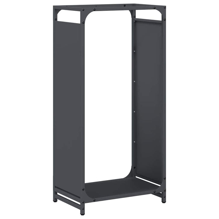 VidaXL Kaminholzregal 44x28x90 cm kaltgewalzter Stahl, Anthrazit