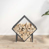 VidaXL Kaminholzregal 50x25x50 cm kaltgewalzter Stahl, Anthrazit