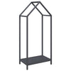 VidaXL Kaminholzregal 40x25x90 cm kaltgewalzter Stahl, Anthrazit