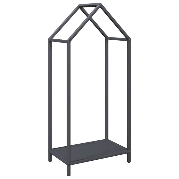 VidaXL Kaminholzregal 40x25x90 cm kaltgewalzter Stahl, Anthrazit