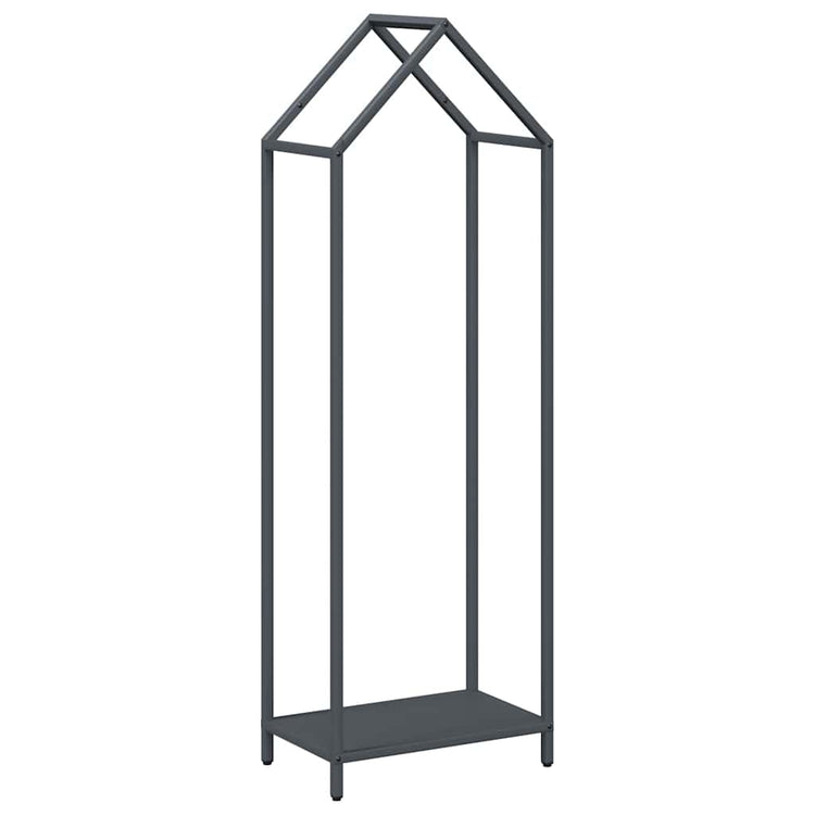 Vidaxx Kaminholzregal 40x25x120 cm kaltgewalzter Stahl Anthrazit