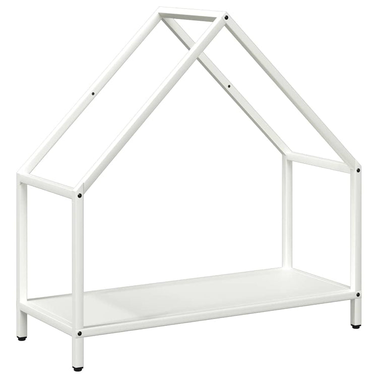 Vidaxx Kaminholzregal 60x25x60 cm kaltgewalzter Stahl weiß