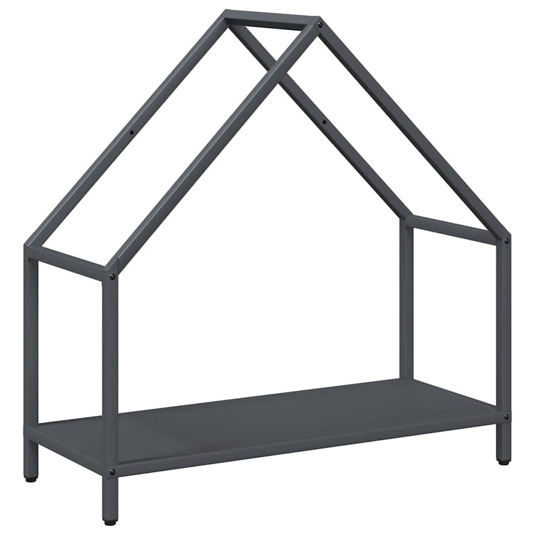 VidaXL Kaminholzregal 60x25x60 cm kaltgewalzter Stahl Anthrazit