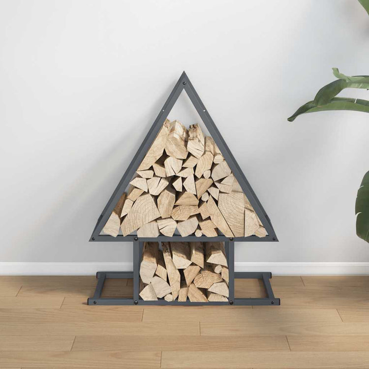 Vidaxx Kaminholzregal 50x25x60 cm kaltgewalzter Stahl anthrazit