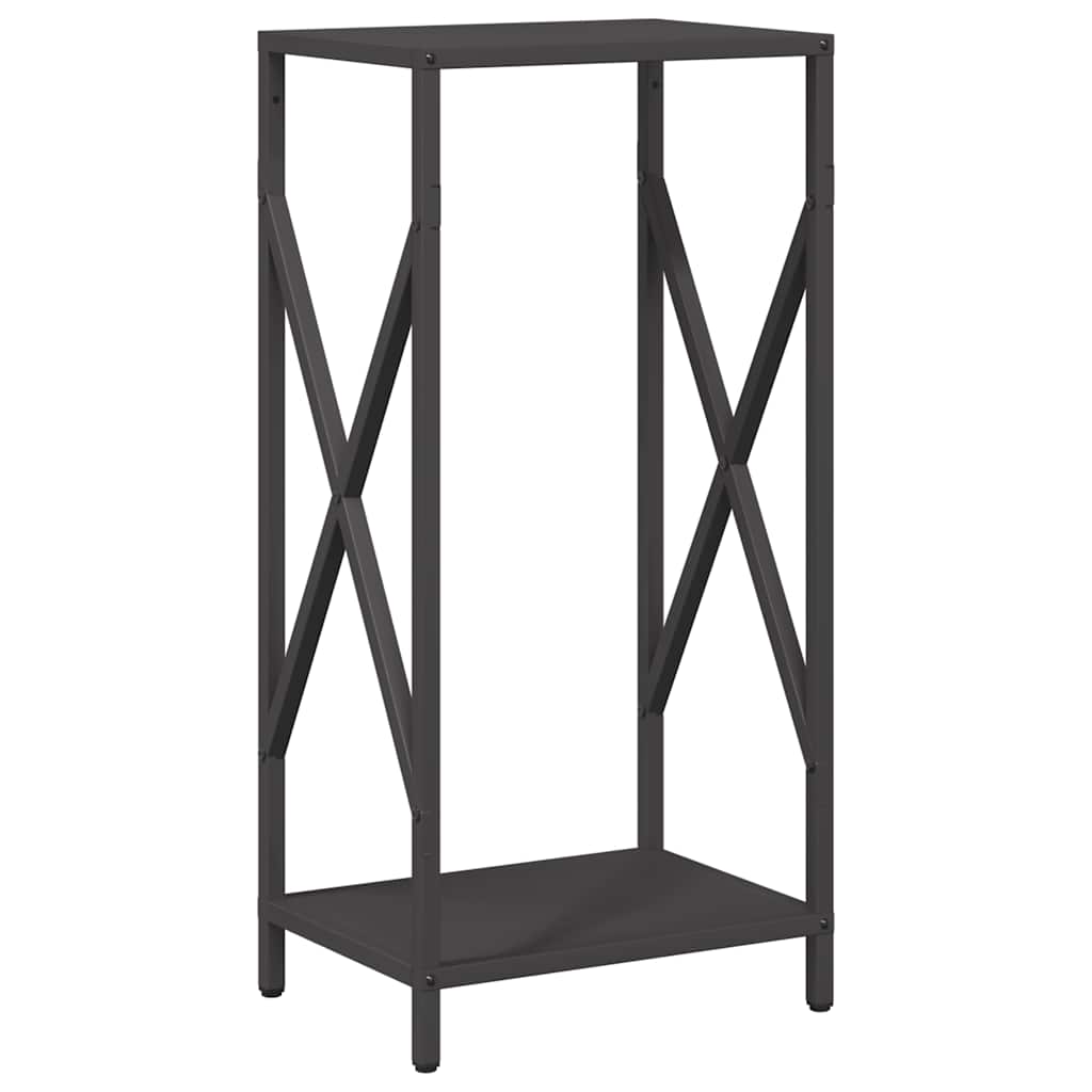Vidaxx Kaminholzregal 34x25x70 cm kaltgewalzter Stahl schwarz
