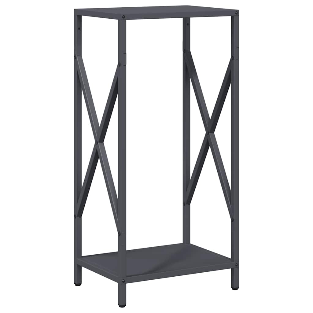 VidaXL Kaminholzregal 34x25x70 cm kaltgewalzter Stahl, Anthrazit