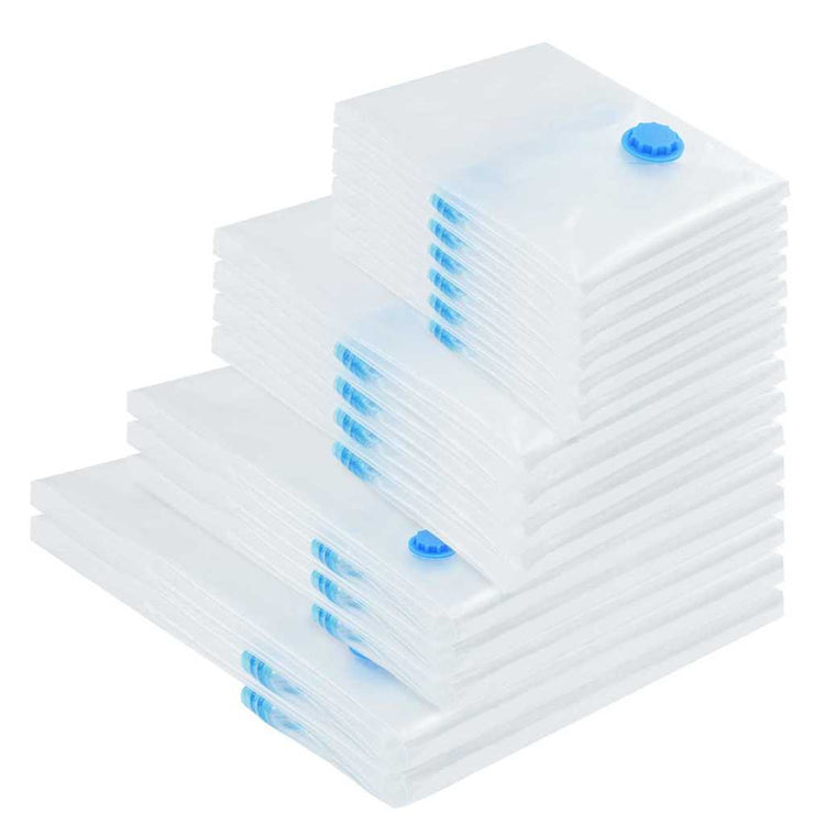 Vidaxx Aufbewahrungsbeutel 15 Stück transparent und blau 130 x 100 cm