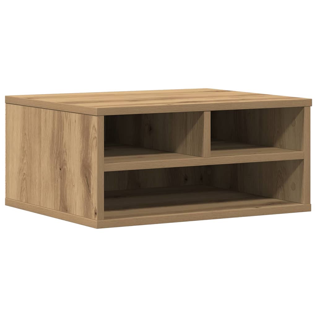 VidaXL Druckerständer Artisan Oak 49 x 40 x 22,5 cm Holzwerkstoff