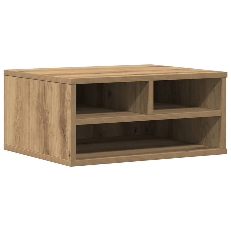 VidaXL Druckerständer Artisan Oak 49 x 40 x 22,5 cm Holzwerkstoff