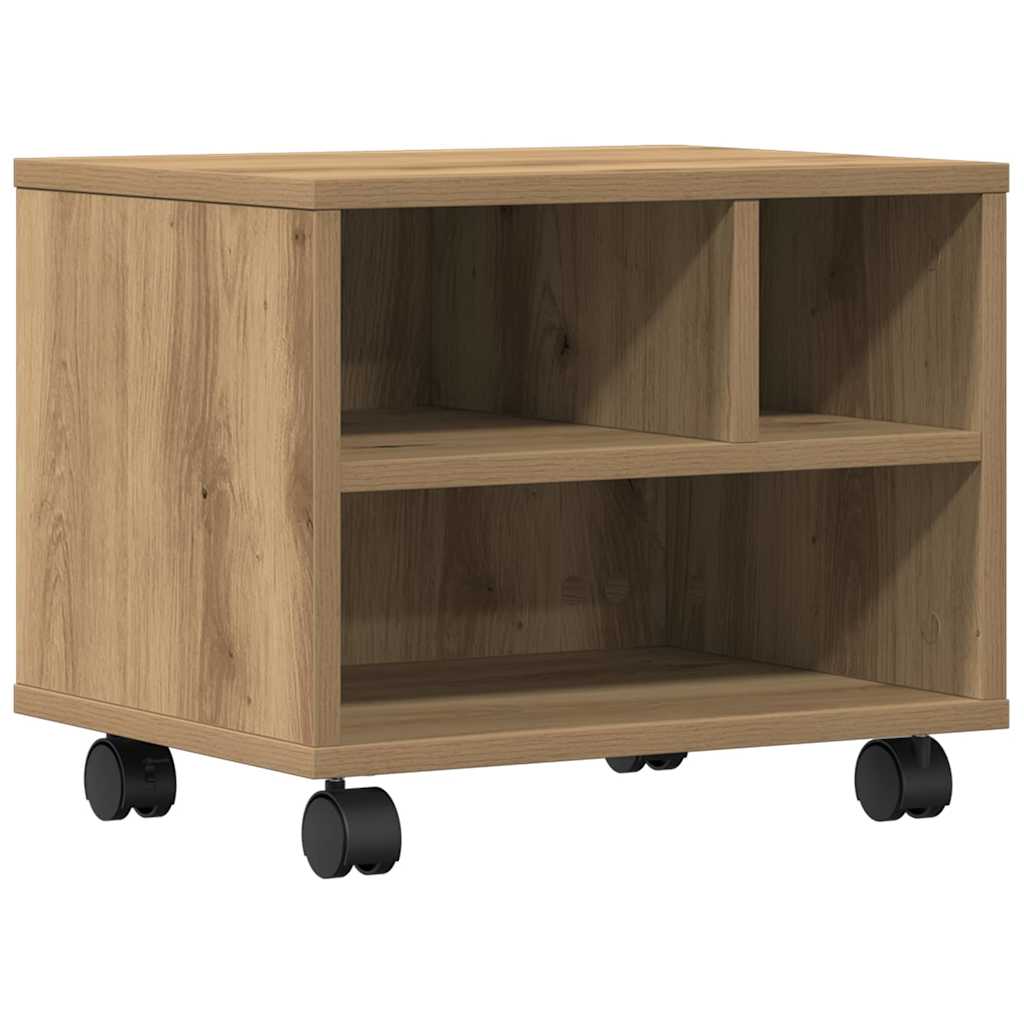 VidaXL Druckerständer Artisan Oak 41 x 32 x 33,5 cm Holzwerkstoff
