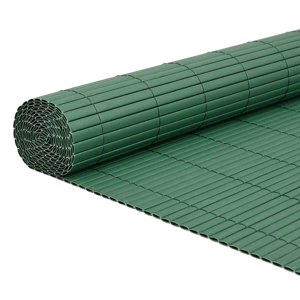 Vidaxx Gartenzaun doppelseitig grün 1,8x3 m PVC