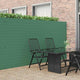 Vidaxx Gartenzaun doppelseitig grün 1,8x5 m PVC