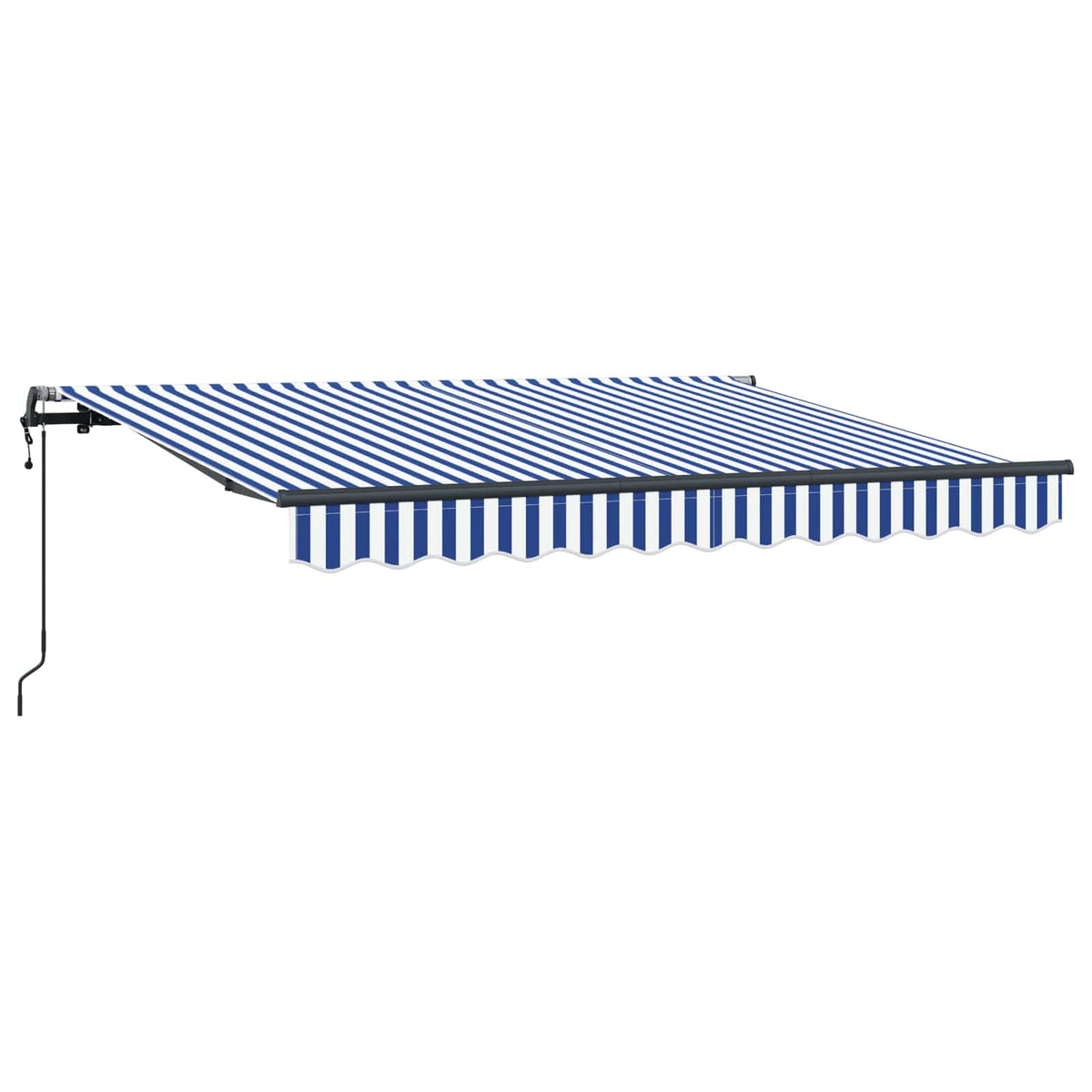 Vidaxx faltbarer Sonnenschirm blau 250 x 200 cm Stoff