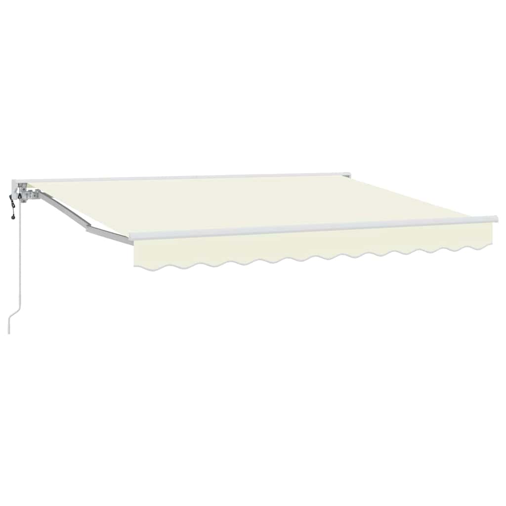 Vidaxx faltbarer Sonnenschirm Creme 250 x 200 cm Polyester und Metall