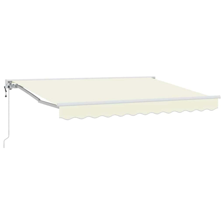 Vidaxx faltbarer Sonnenschirm Creme 250 x 200 cm Polyester und Metall