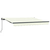 Vidaxx faltbarer Sonnenschirm creme 250 x 200 cm Stoff