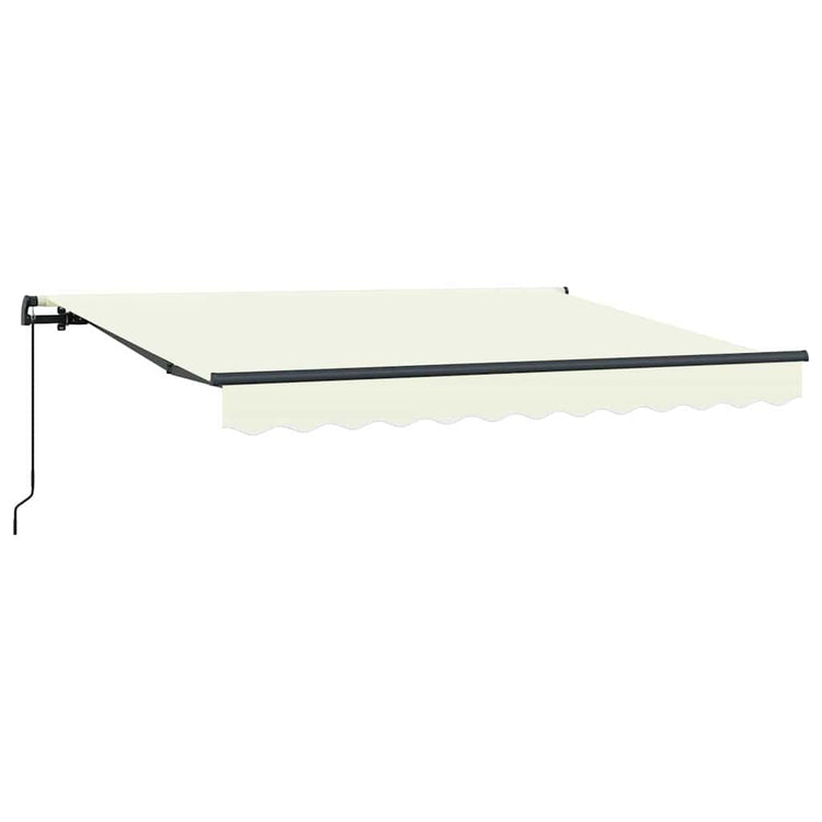 Vidaxx faltbarer Sonnenschirm creme 250 x 200 cm Stoff