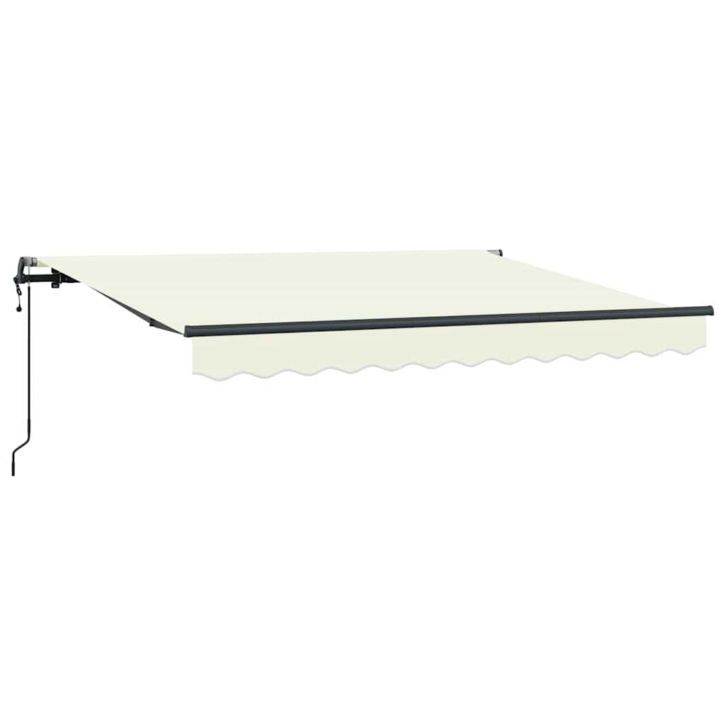 Vidaxx faltbarer Sonnenschirm creme 250 x 200 cm Stoff