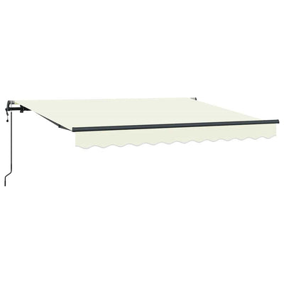 Vidaxx faltbarer Sonnenschirm creme 250 x 200 cm Stoff