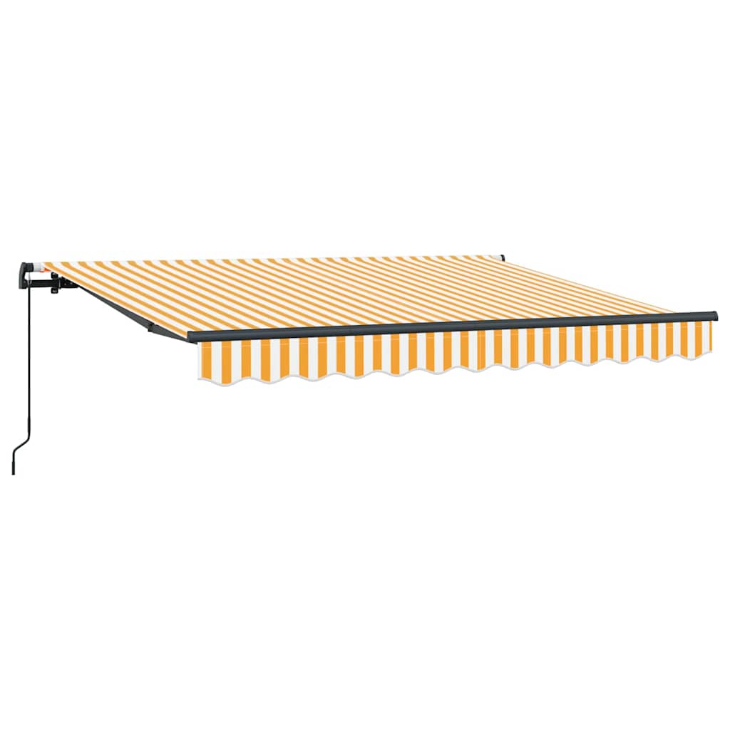 Vidaxx faltbarer Sonnenschirm gelb 250 x 200 cm Stoff