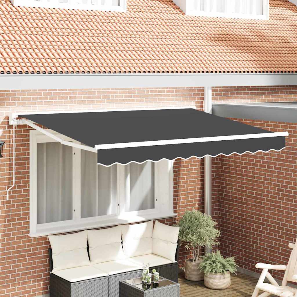 Vidaxx faltbare Markise Anthrazit 250 x 200 cm