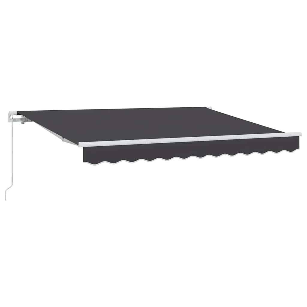 Vidaxx faltbare Markise Anthrazit 250 x 200 cm Stoff