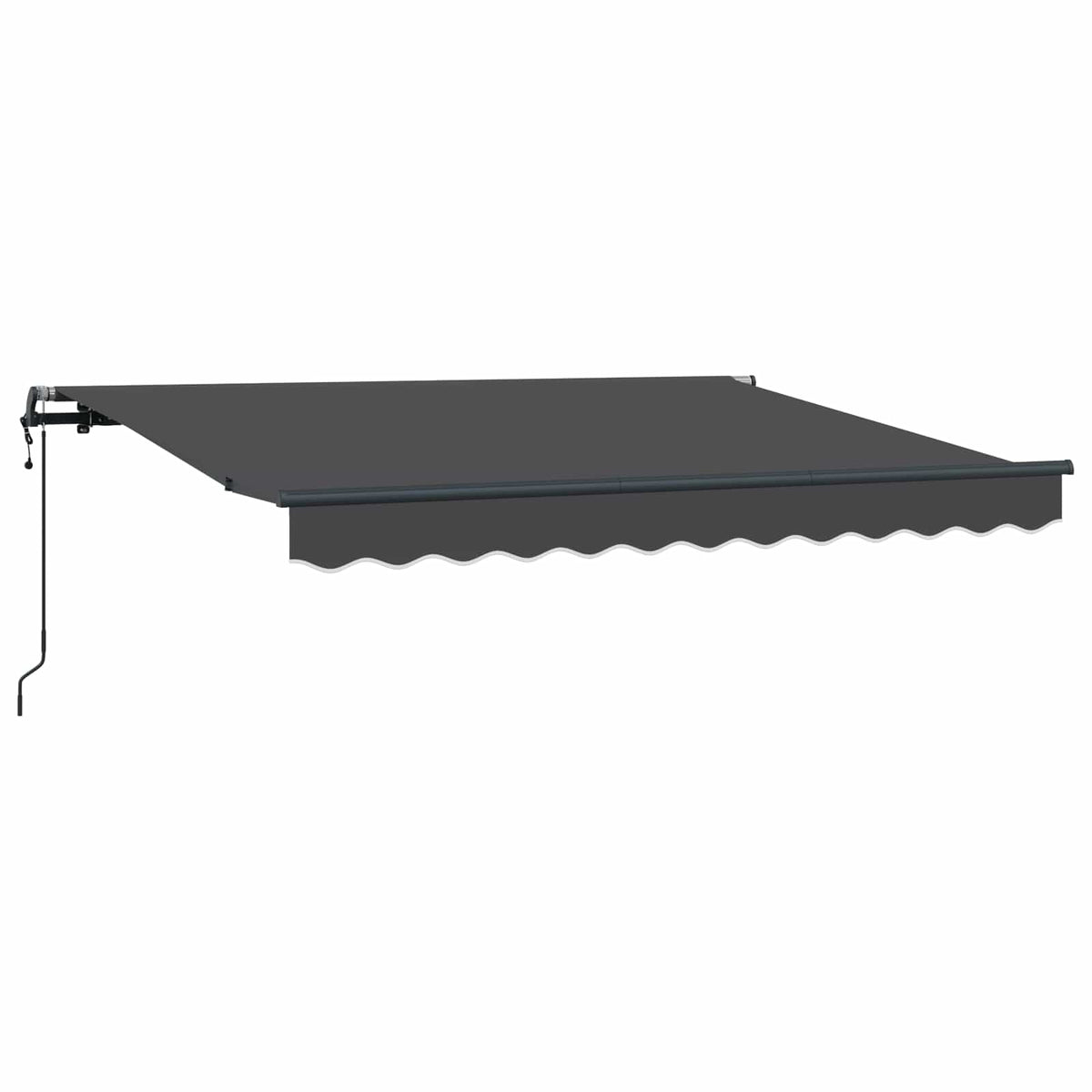 Vidaxx faltbare Markise Anthrazit 250 x 200 cm Stoff