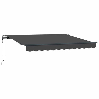 Vidaxx faltbare Markise Anthrazit 250 x 200 cm Stoff