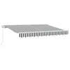 Vidaxx faltbare Markise Anthrazit 250 x 200 cm Stoff