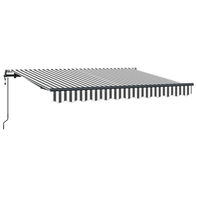 Vidaxx faltbare Markise Anthrazit 250 x 200 cm Stoff