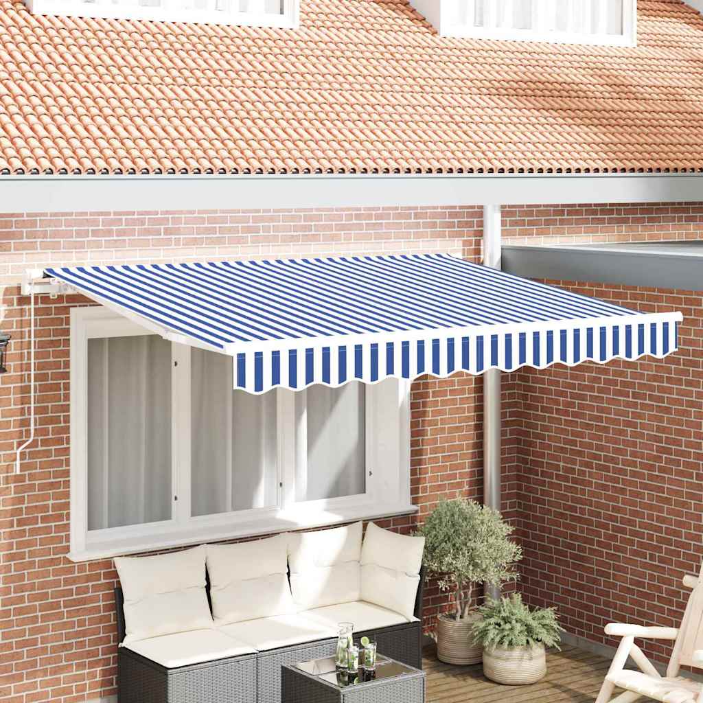 Vidaxx faltbarer Sonnenschirm blau 300 x 200 cm Stoff