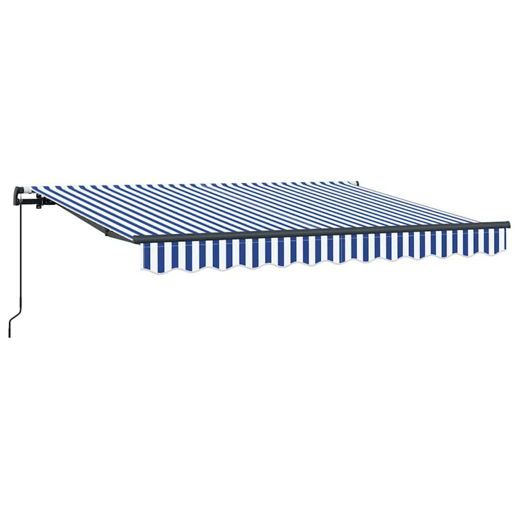 Vidaxx faltbarer Sonnenschirm blau 300 x 200 cm Stoff