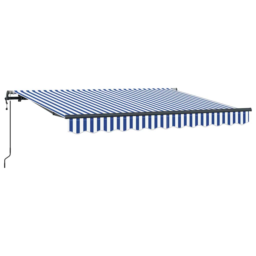 Vidaxx faltbarer Sonnenschirm blau 300 x 200 cm Stoff