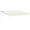 Vidaxx faltbarer Sonnenschirm Creme 300 x 200 cm Polyester und Metall