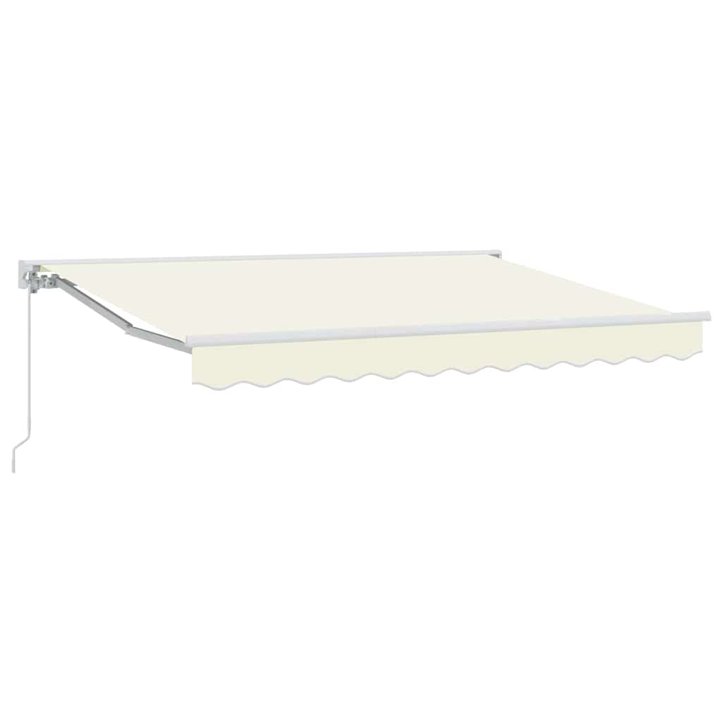 Vidaxx faltbarer Sonnenschirm Creme 300 x 200 cm Polyester und Metall