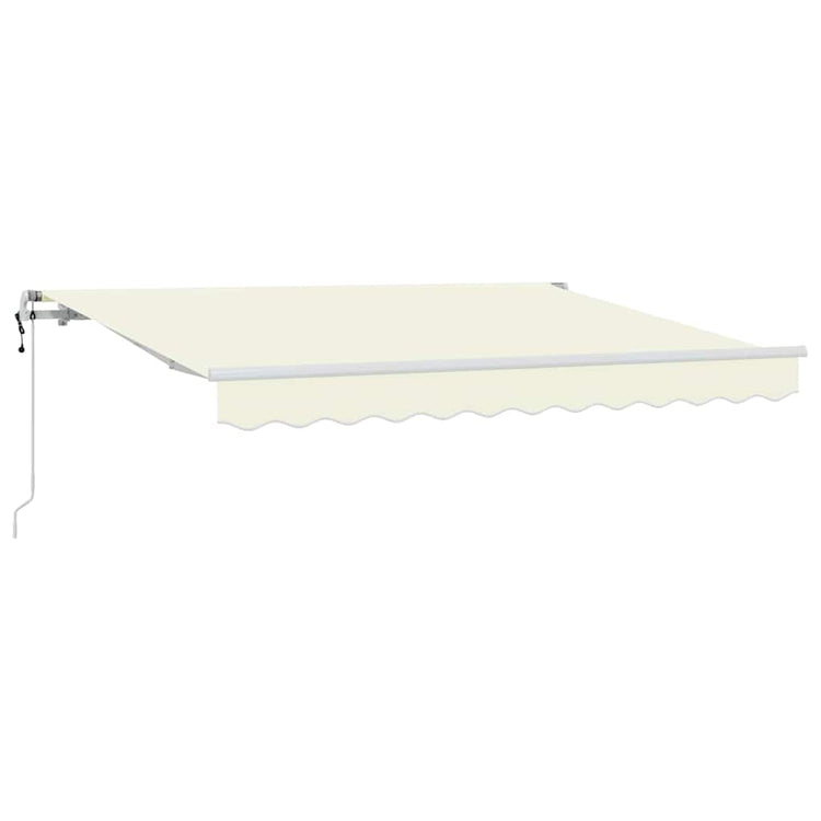 Vidaxx faltbarer Sonnenschirm creme 300 x 200 cm Stoff