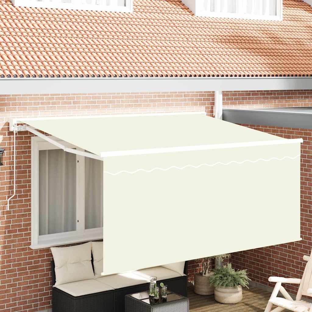 Vidaxx faltbarer Sonnenschirm creme 300 x 200 cm Stoff