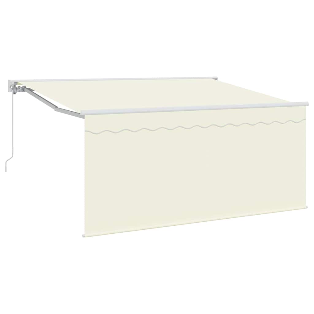 Vidaxx faltbarer Sonnenschirm creme 300 x 200 cm Stoff