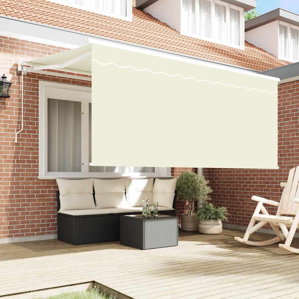 Vidaxx faltbarer Sonnenschirm Creme 300 x 200 cm