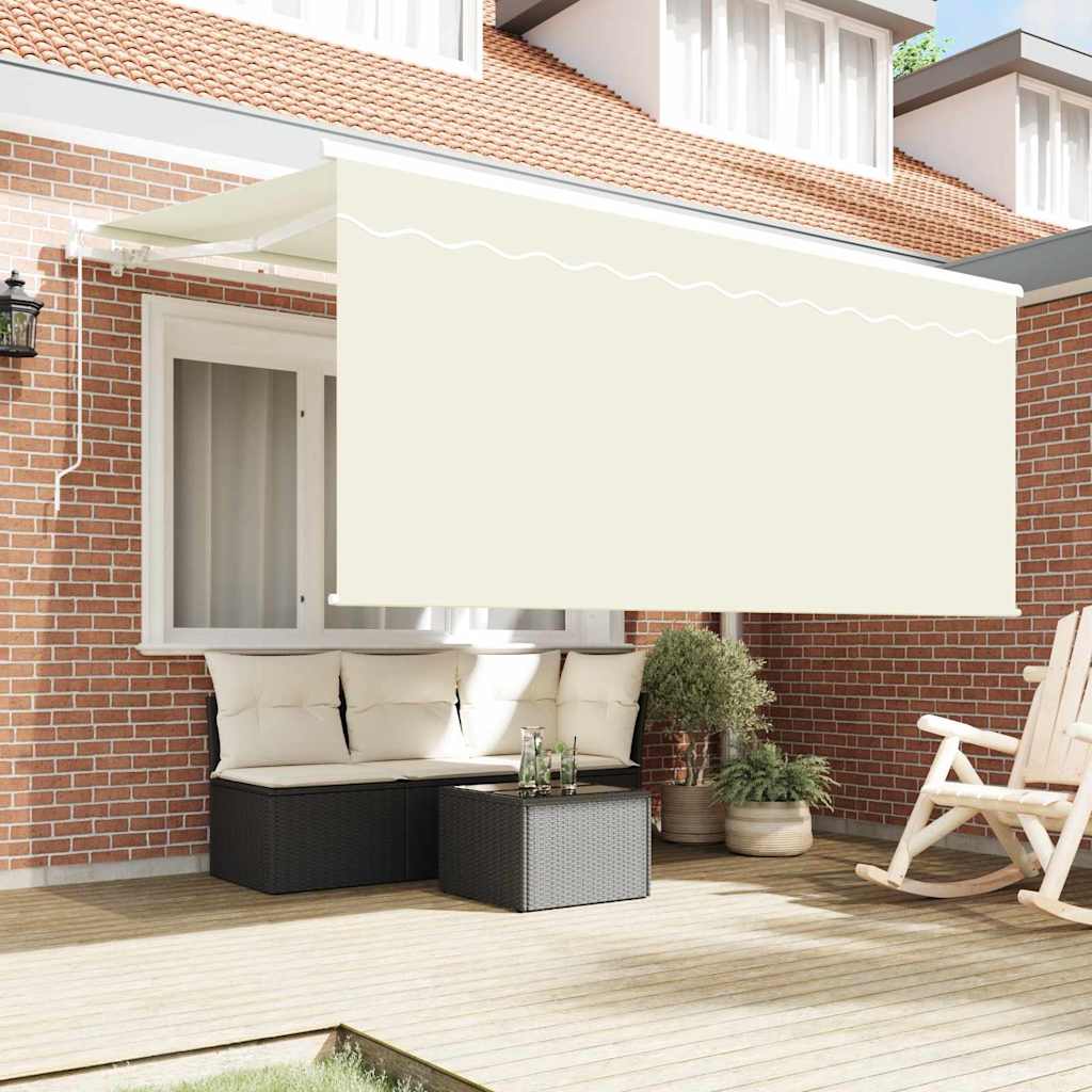 Vidaxx faltbarer Sonnenschirm Creme 300 x 200 cm