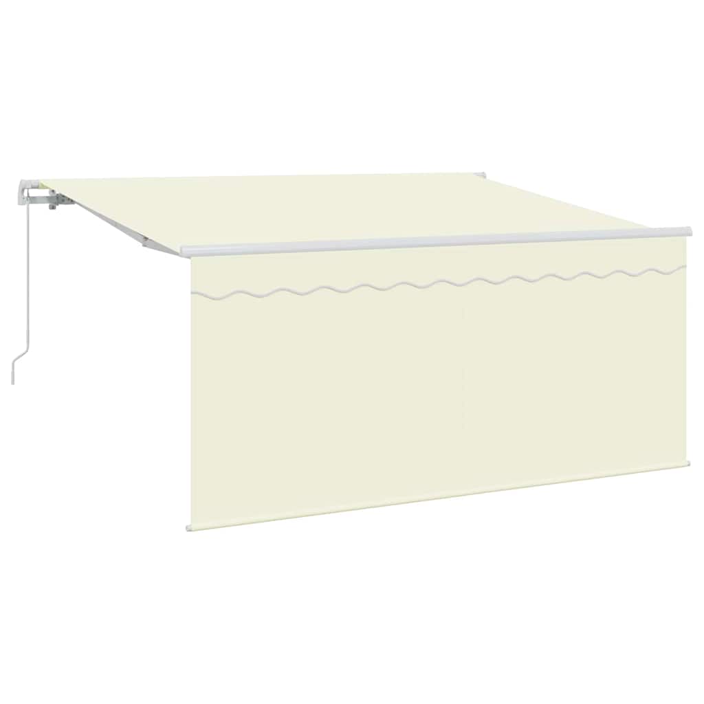 Vidaxx faltbarer Sonnenschirm Creme 300 x 200 cm