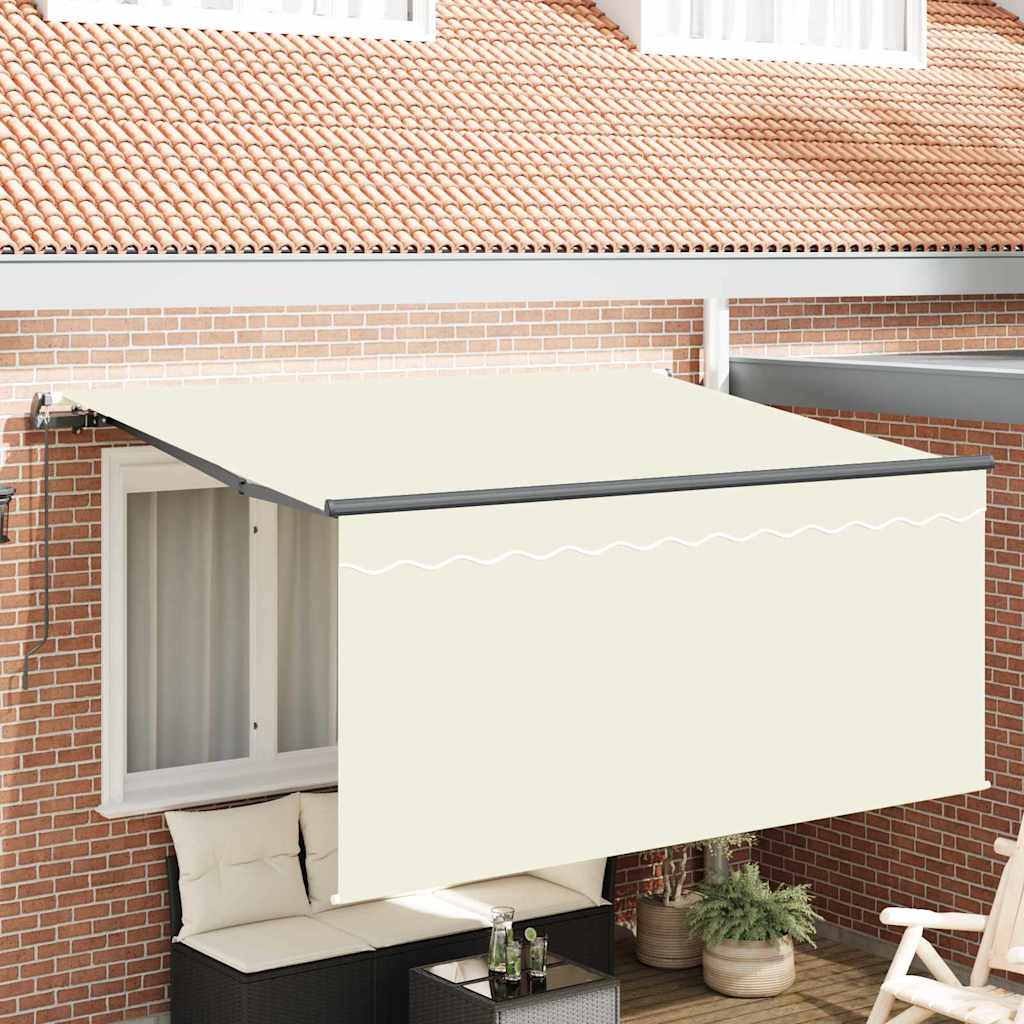 Vidaxx faltbarer Sonnenschirm Creme 300 x 200 cm