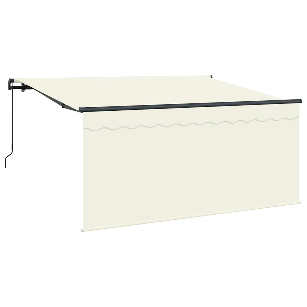 Vidaxx faltbarer Sonnenschirm Creme 300 x 200 cm