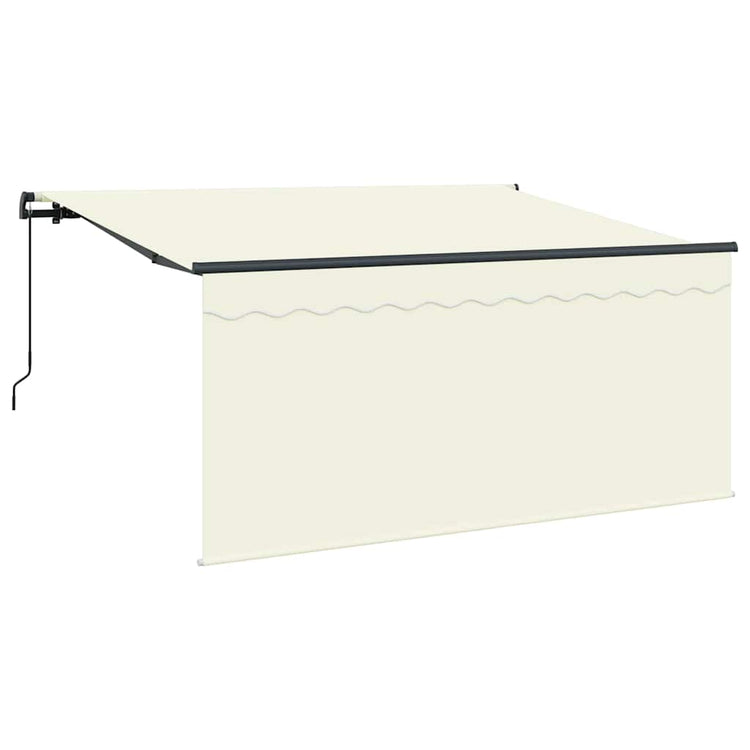 Vidaxx faltbarer Sonnenschirm Creme 300 x 200 cm