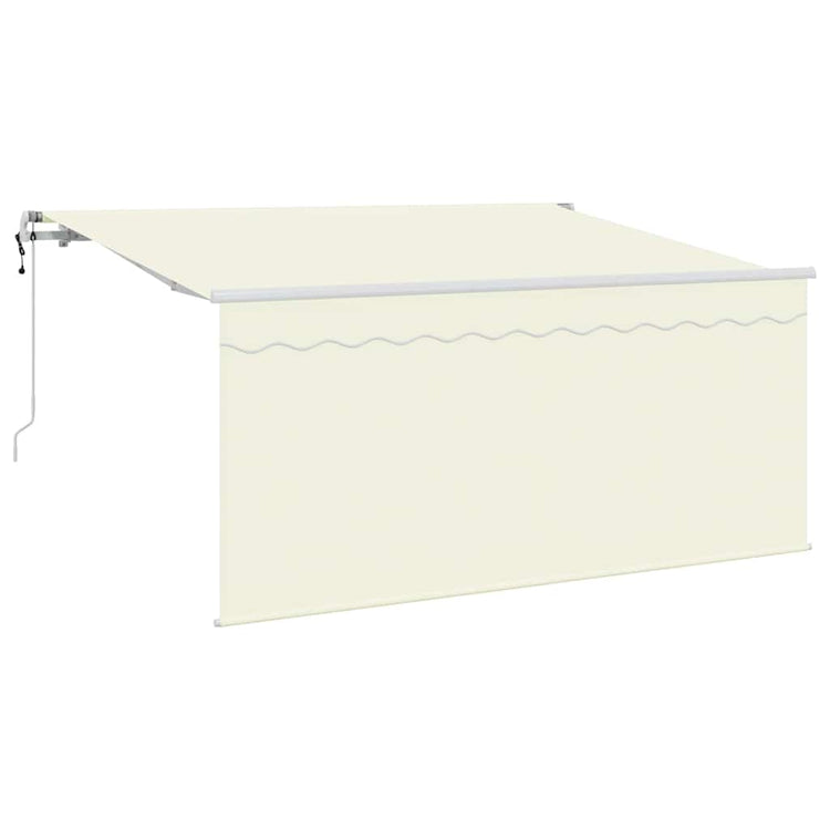 Vidaxx faltbarer Sonnenschirm Creme 300 x 200 cm
